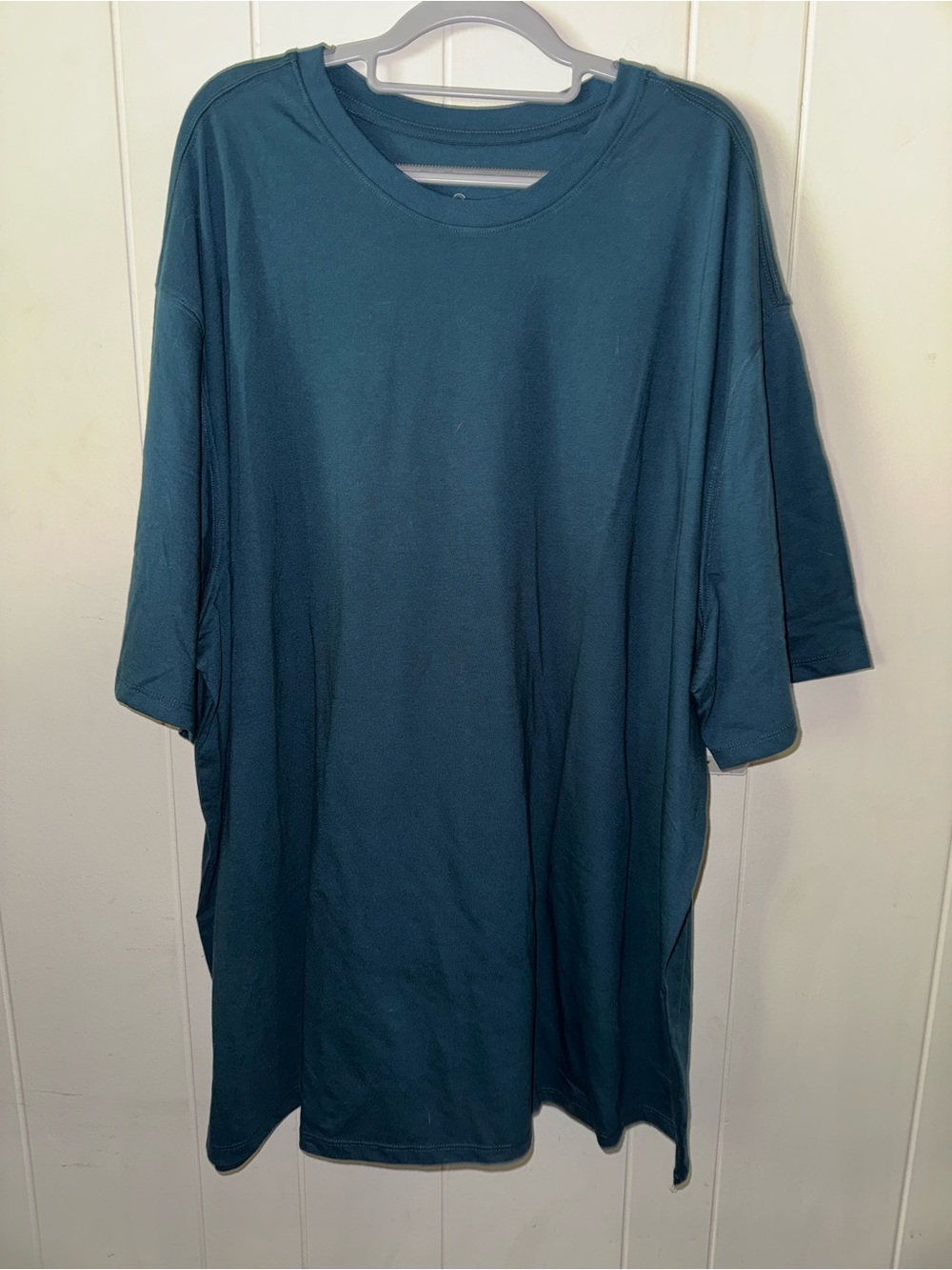 Goodfellow & Co Teal Short Sleeve Crew Neck T-Shirt